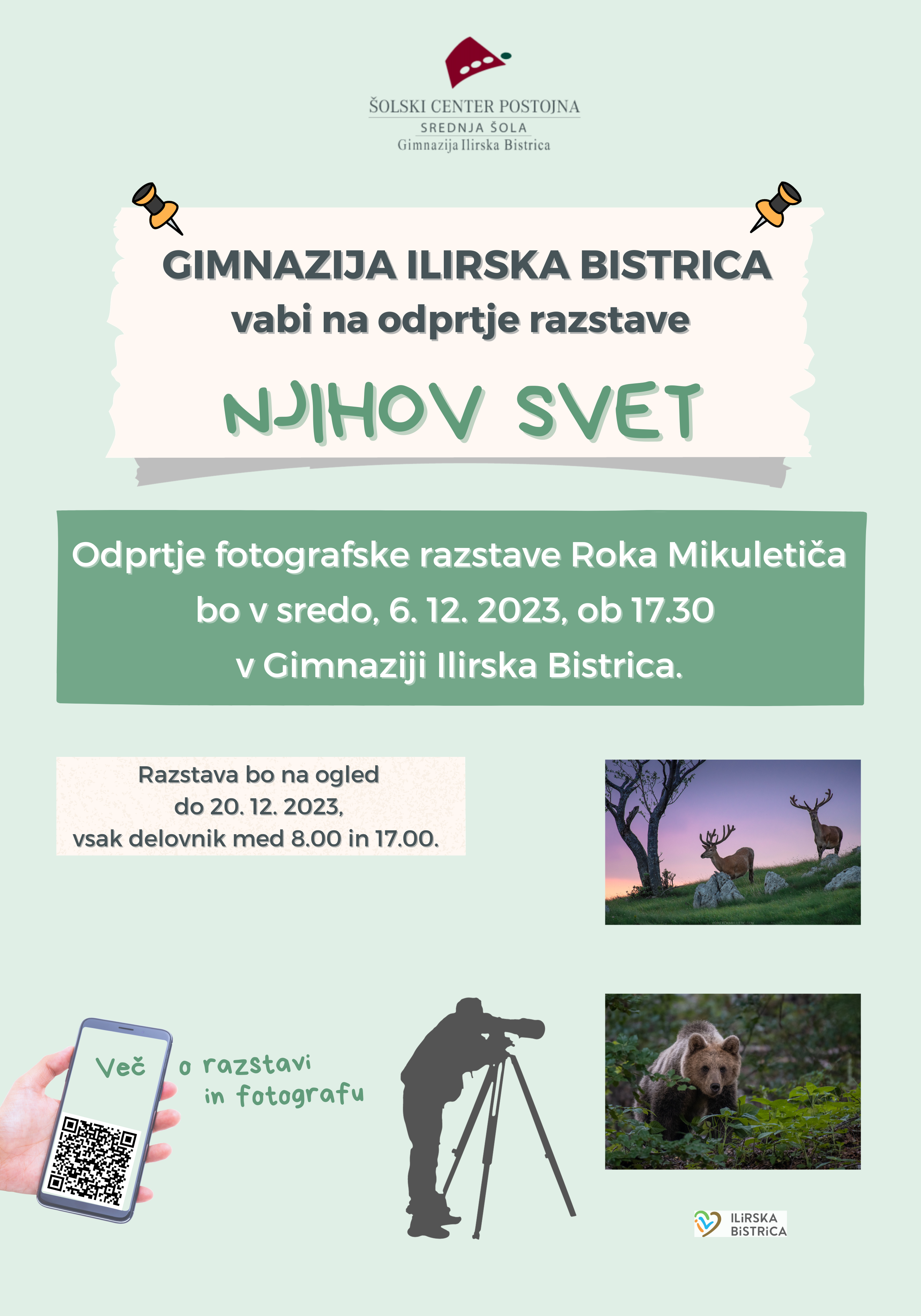 Vabilo Njihov svet - 6. 12. 2023